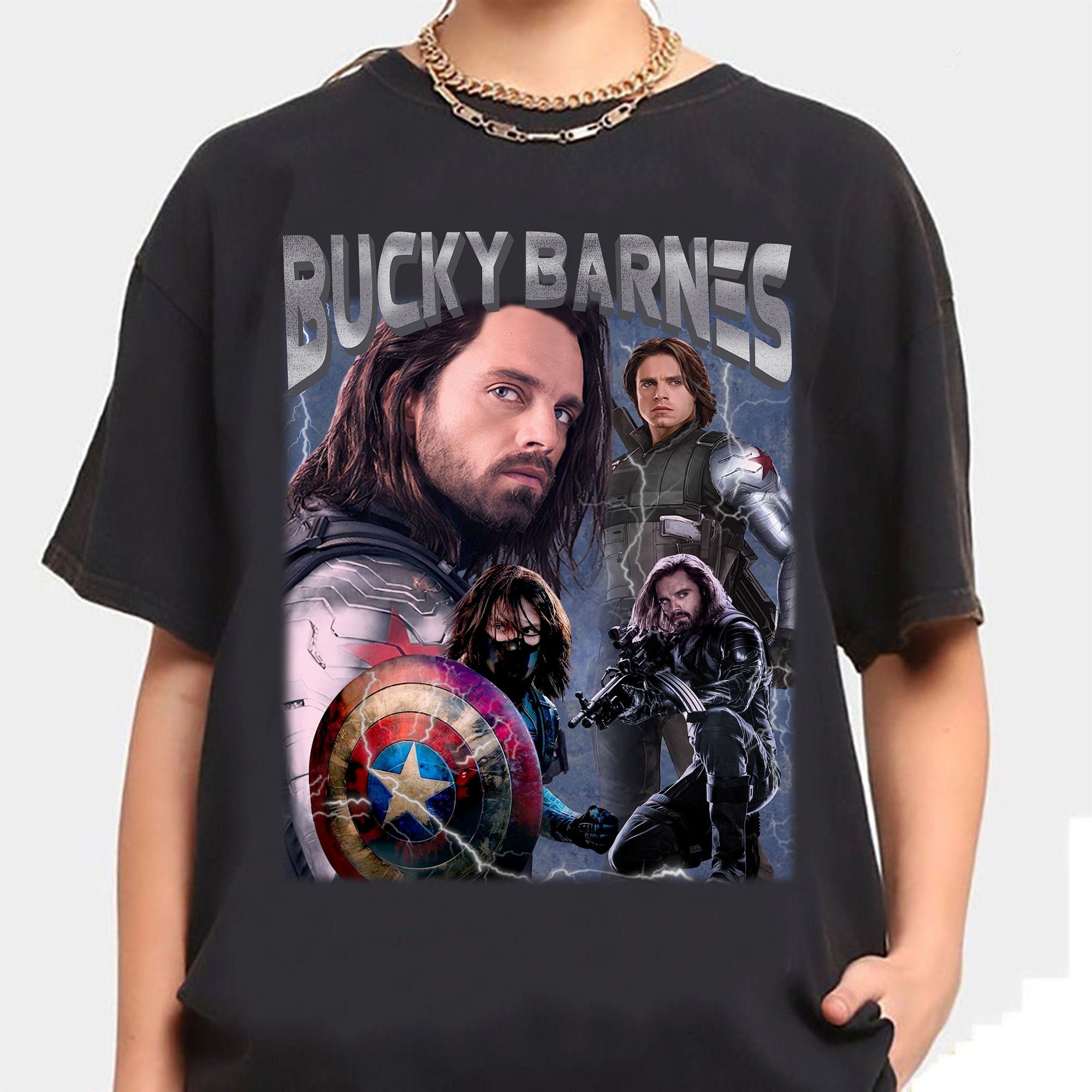 Bucky Barnes Shirt The Falcon And Winter Soldier Homage T-shirt Bucky Barnes Winter Soldier Tee Sebastian Stan T Shirt