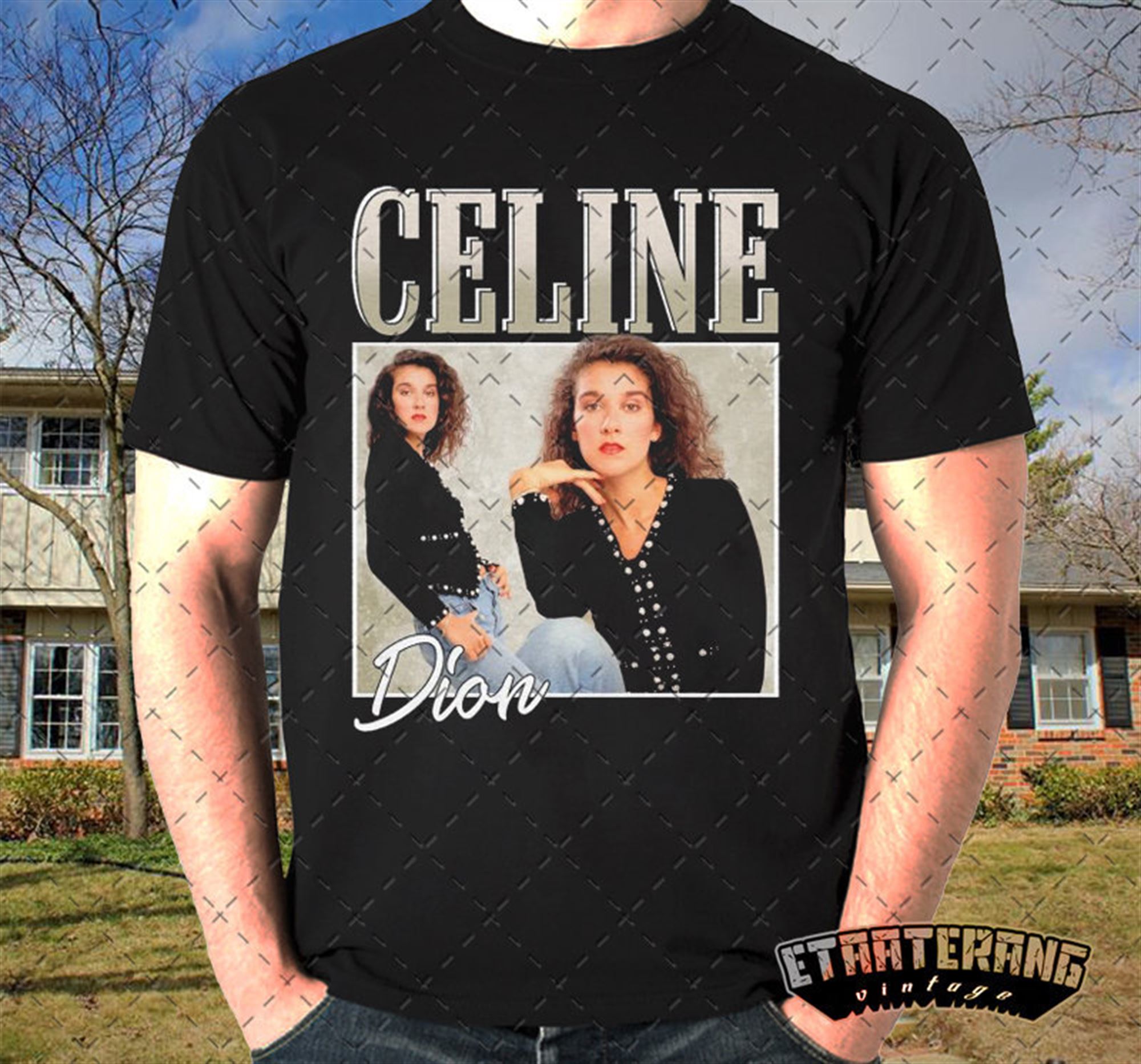 Celine Dion T-shirt Vintage Rap Tee Shirt – teehz.com