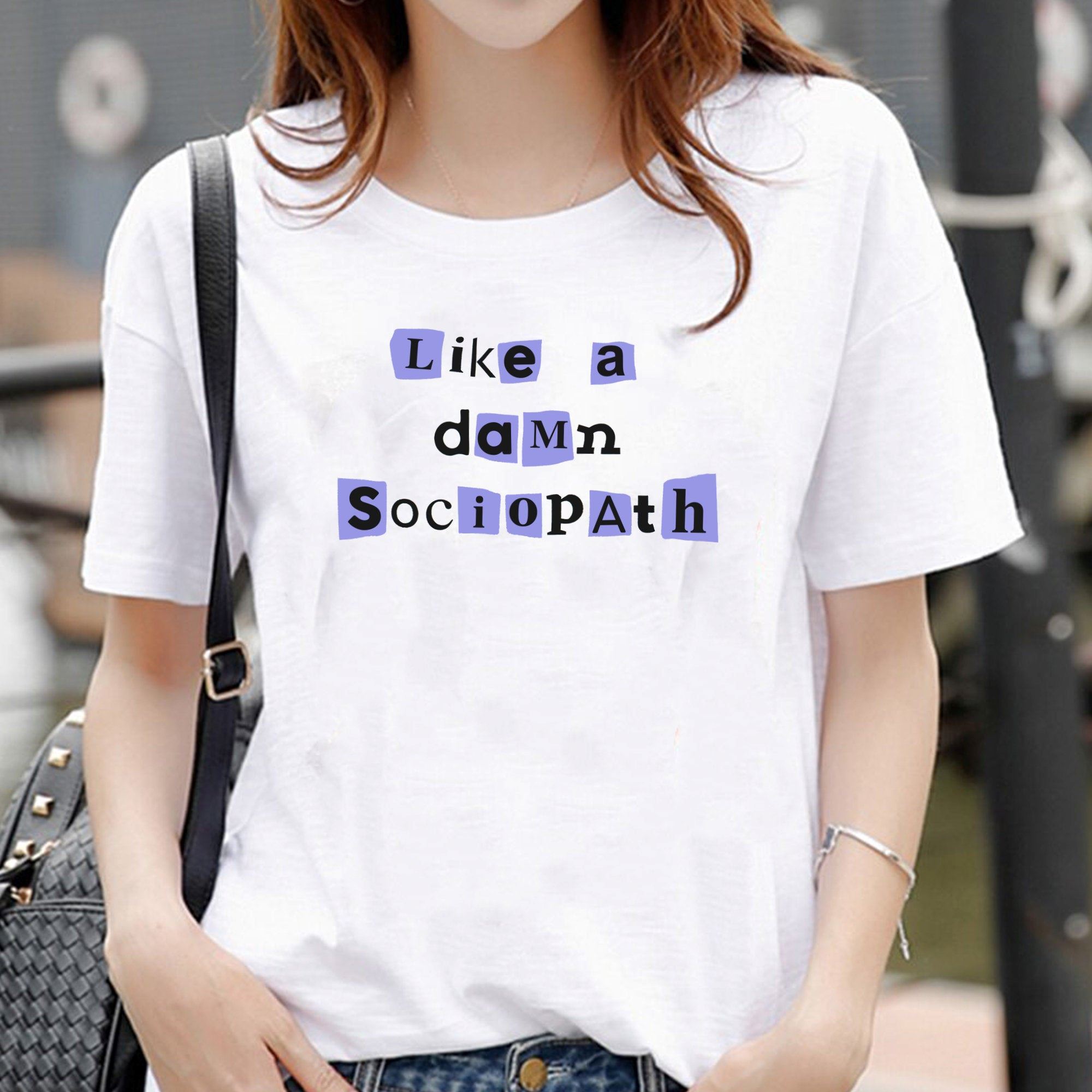 Good 4 U Olivia Rodrigo T-shirt Like A Damn Sociopath Printed Art Shirt Gift For Teachermen Women Unisex T Shirt