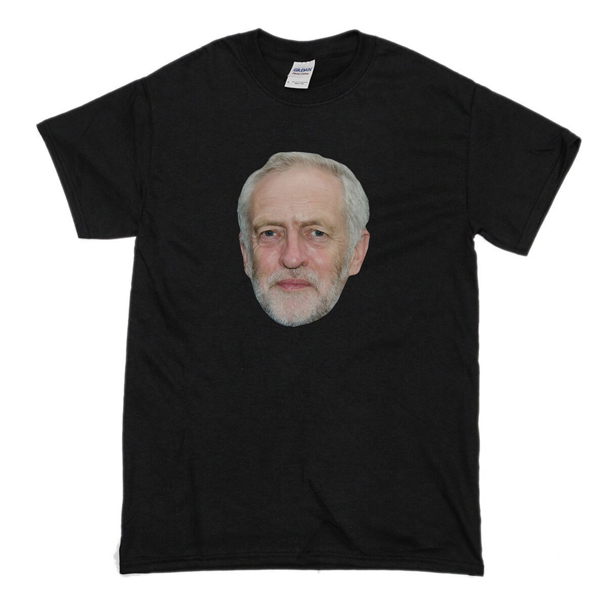 Jeremy Corbyn Face T-shirt Mens T- Shirt Womens T Shirt Tee Top Shirt Funny T-shirts Socialist Tshirt Vintage T- Shirts Unisex T Shirts
