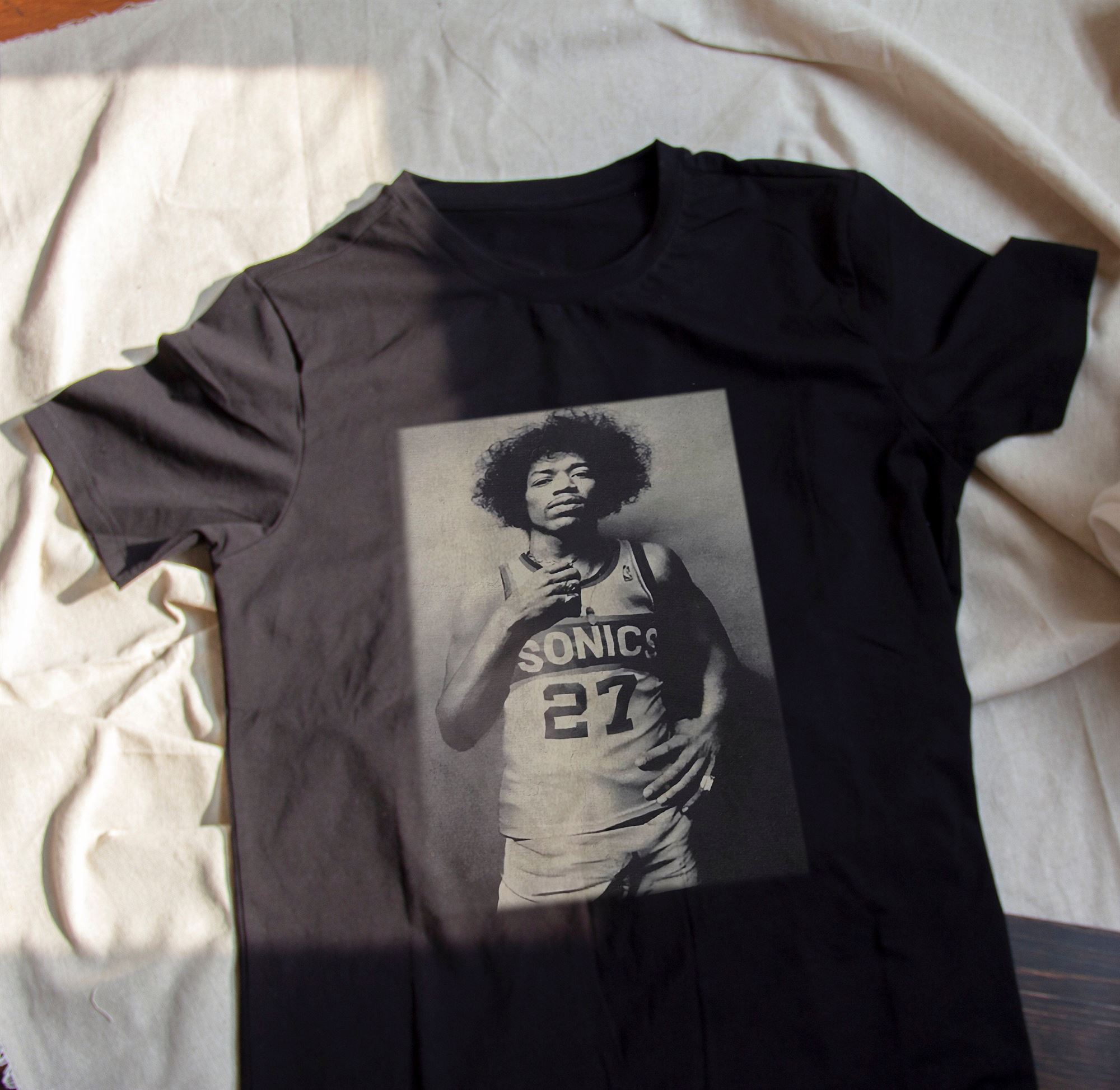 Jimi Hendrix Sonics T-shirtjimi Hendrix Shirtunisex Tee