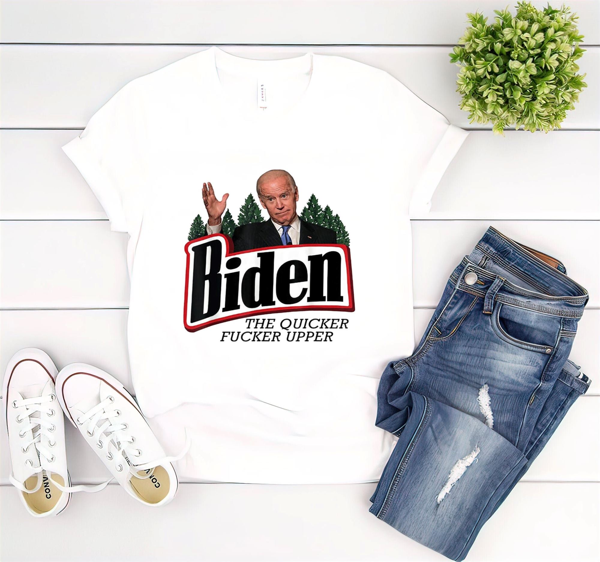 Joe Biden The Quicker Fucker Upper Unisex T-shirt Funny Biden Shirt Anti Biden Sweatshirt Hoodie Humor Shirt Sniffer Upper Biden Shirt