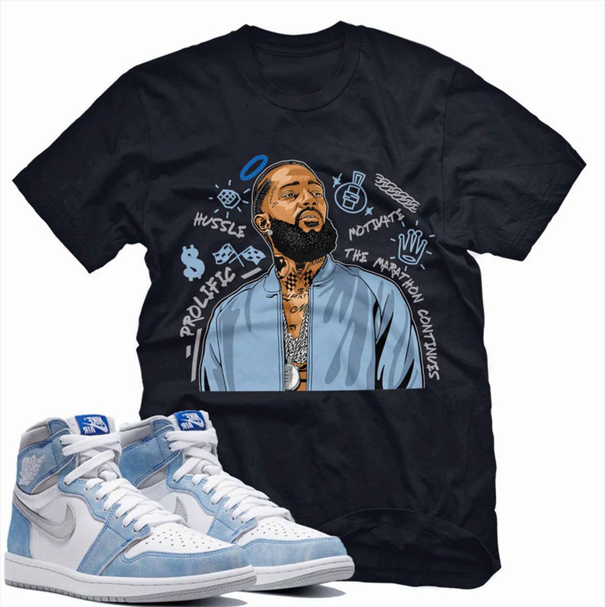 shirts to match jordan 1 hyper royal