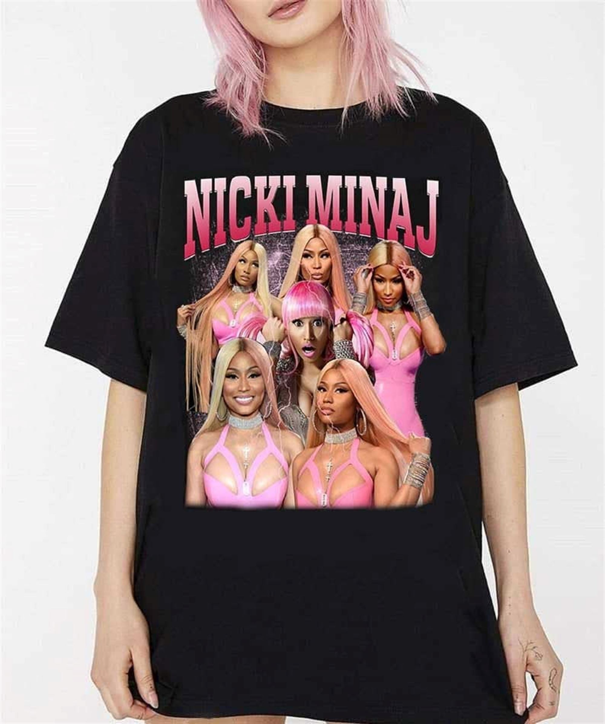 Nicki Minaj Shirt Nicki Minaj T-shirt Nicki Minaj Graphic Tee Nicki Minaj Fan Shirt Hip Hop Rap Vintage 90s Unisex Shirt Ha-t26-7-7