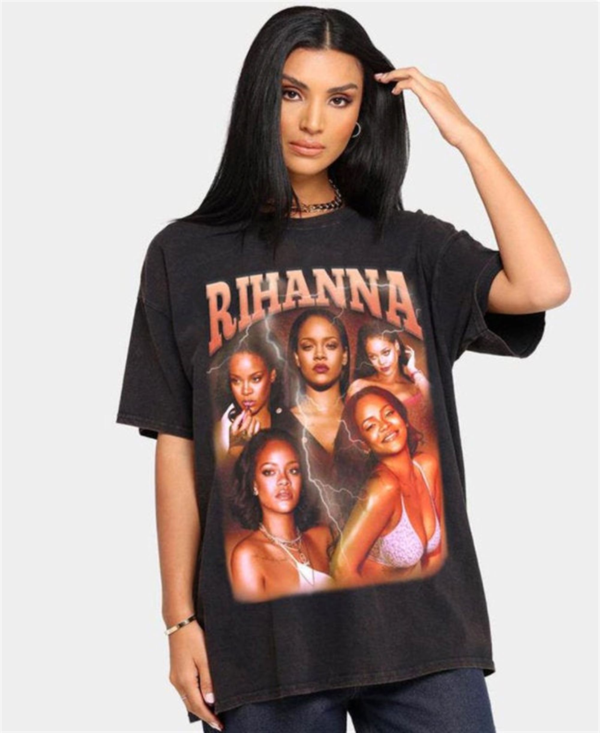 Rihanna Shirt Rihanna Tee Rihanna Badgal T-shirt Rihanna Vintage 90s T Shirt Bad Girl Riri Rihanna Tshirt - Sweatshirt - Hoodie