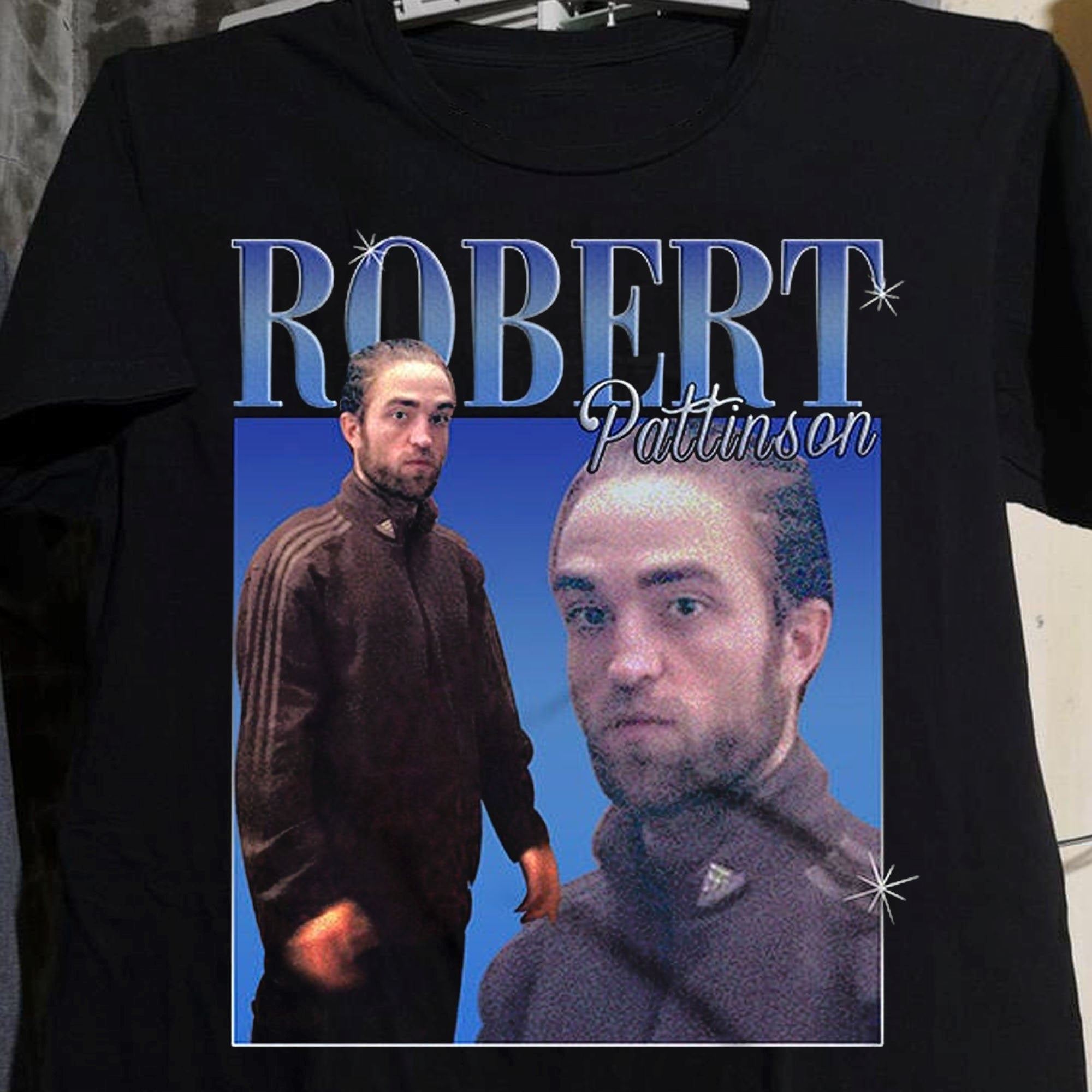 Robert Pattinson Shirt Robert Pattinson Vintage T-shirt Gift For Men Women Unisex Unisex T-shirt