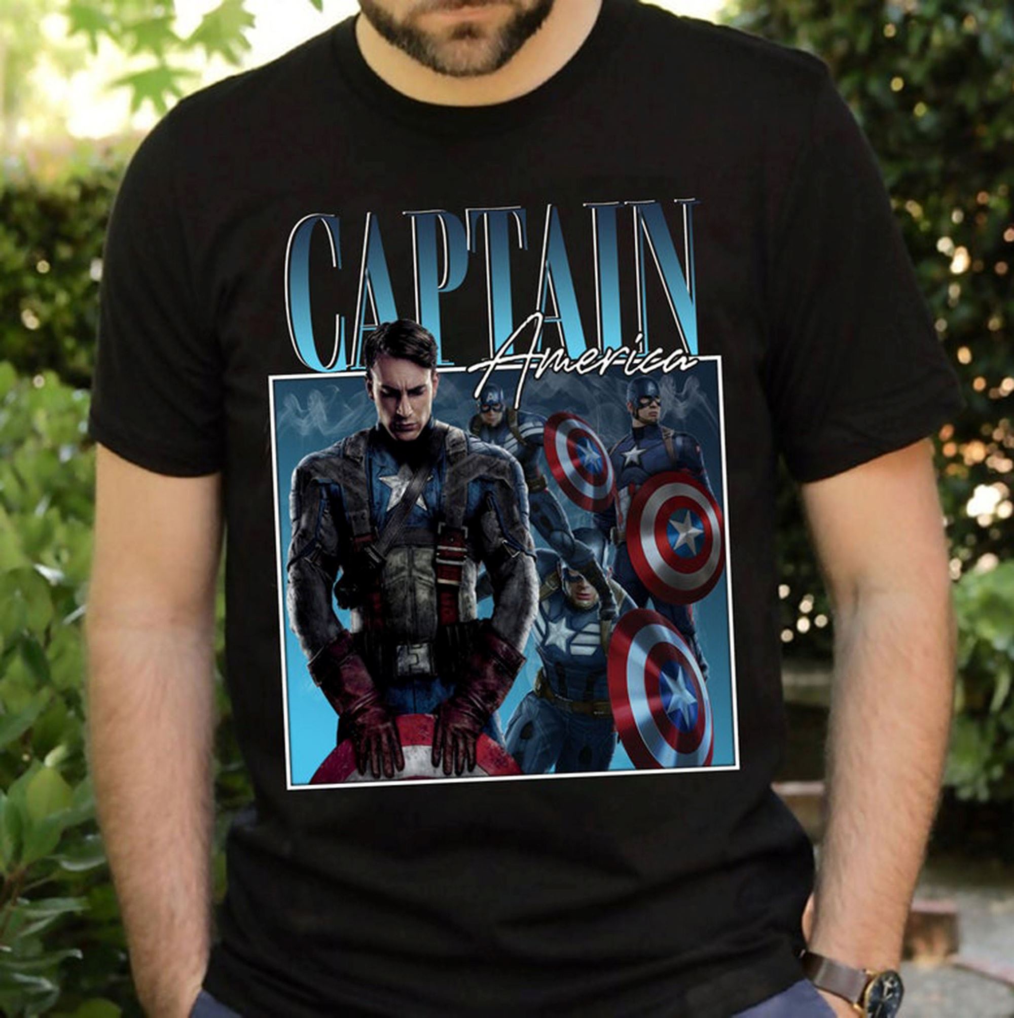 Team Cap Shirt Steve Rogers Shirt Bucky 