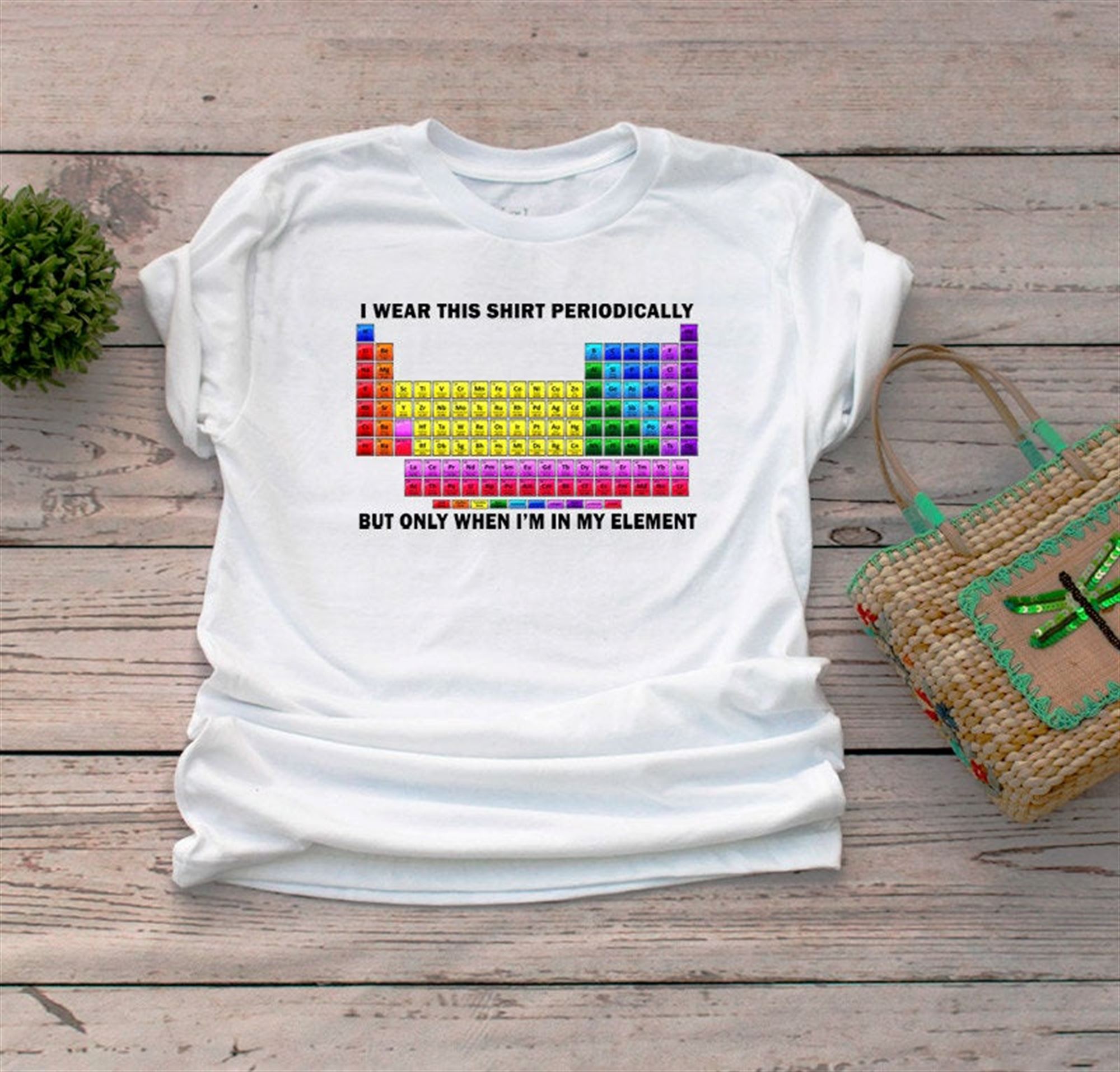The Big Lebowski Periodic Table Elements Shirt T-shirt Unisex And Women Size Tee