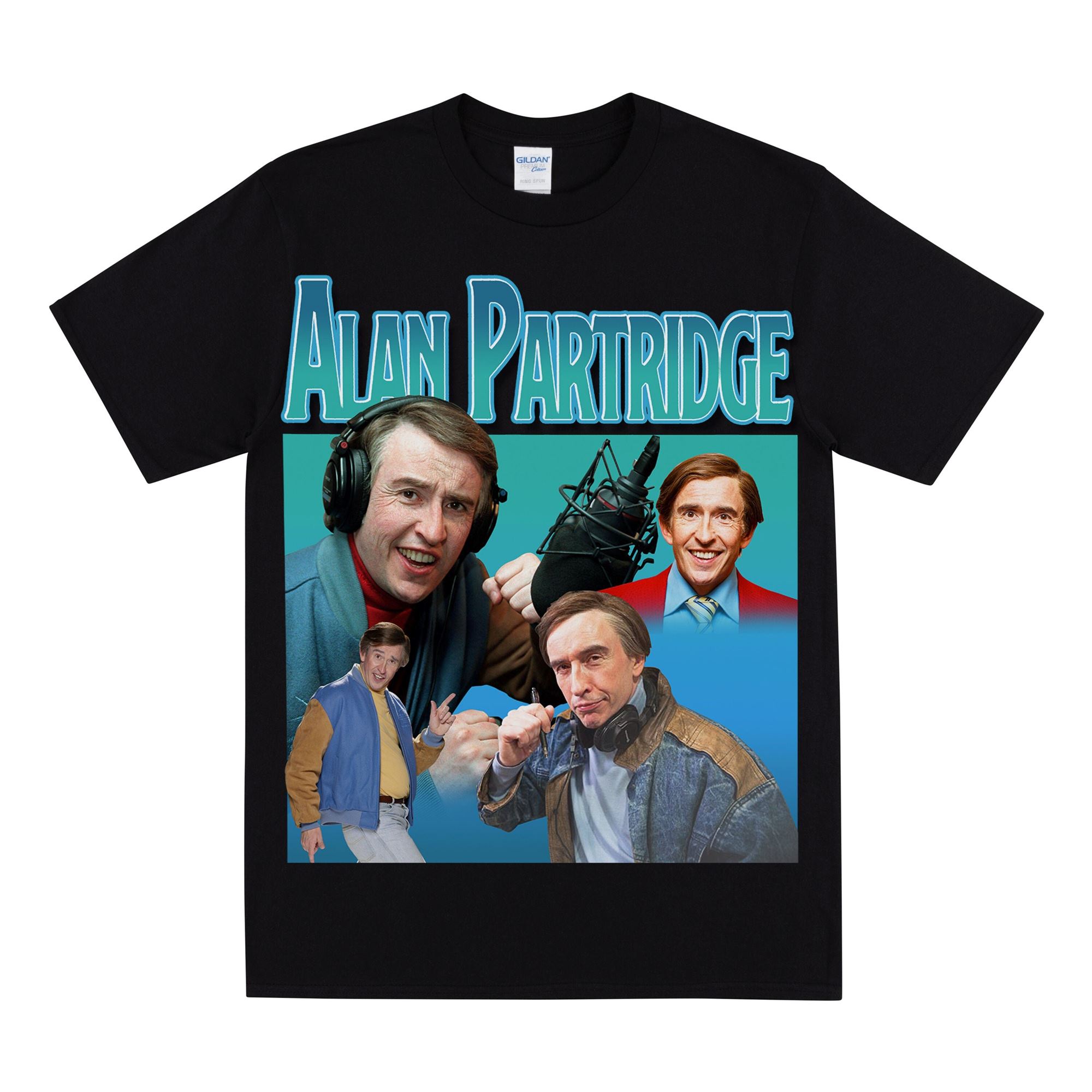 Vintage Alan Partridge Tribute T-shirt British Humour Tees Mens Womens Unisex T Shirt Funny 90s Tv Show Fancy Dress Top