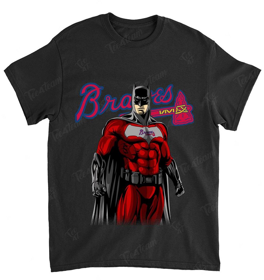 Mlb Atlanta Braves 012 Batman Dc Marvel Jersey Superhero Avenger Shirt Size Up To 5xl