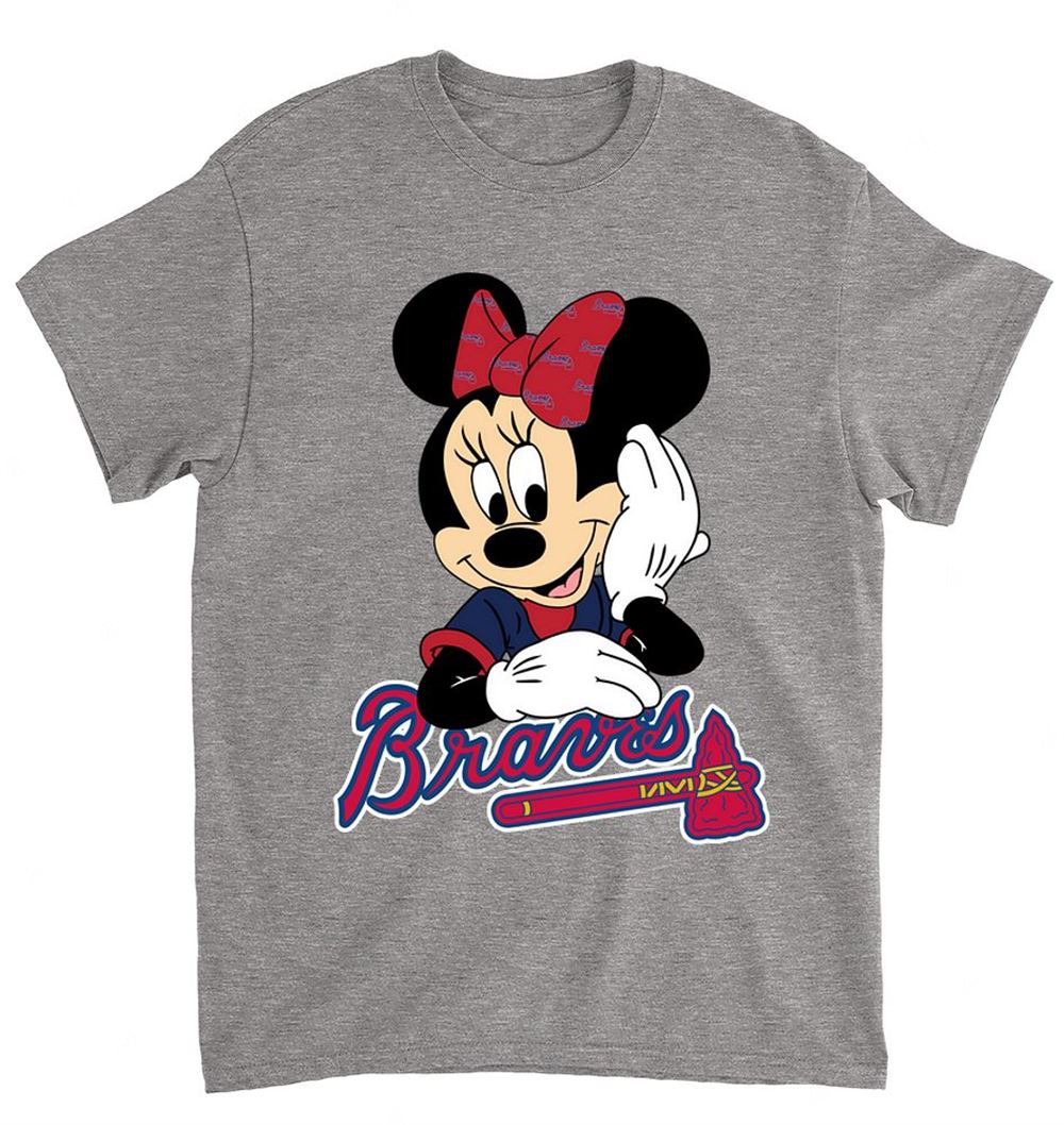 Mlb Atlanta Braves 054 Mimi Mouse Walt Disney Shirt