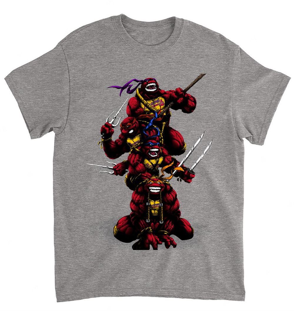 Mlb Atlanta Braves 077 Teenage Mutant Ninja Turtles Shirt Plus Size Up To 5xl