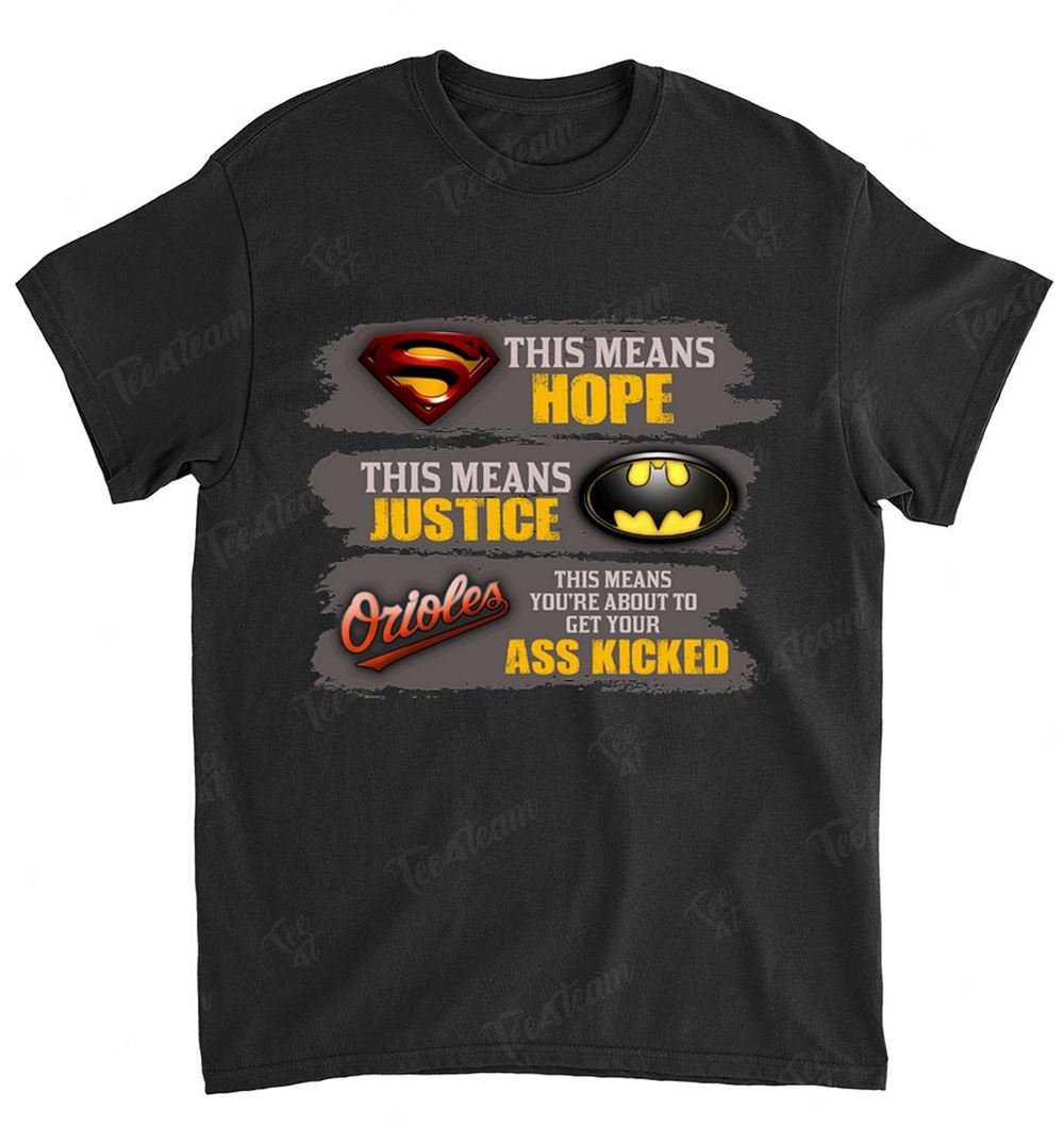 Mlb Baltimore Orioles 115 This Mean Marvel Superhero Batman Shirt