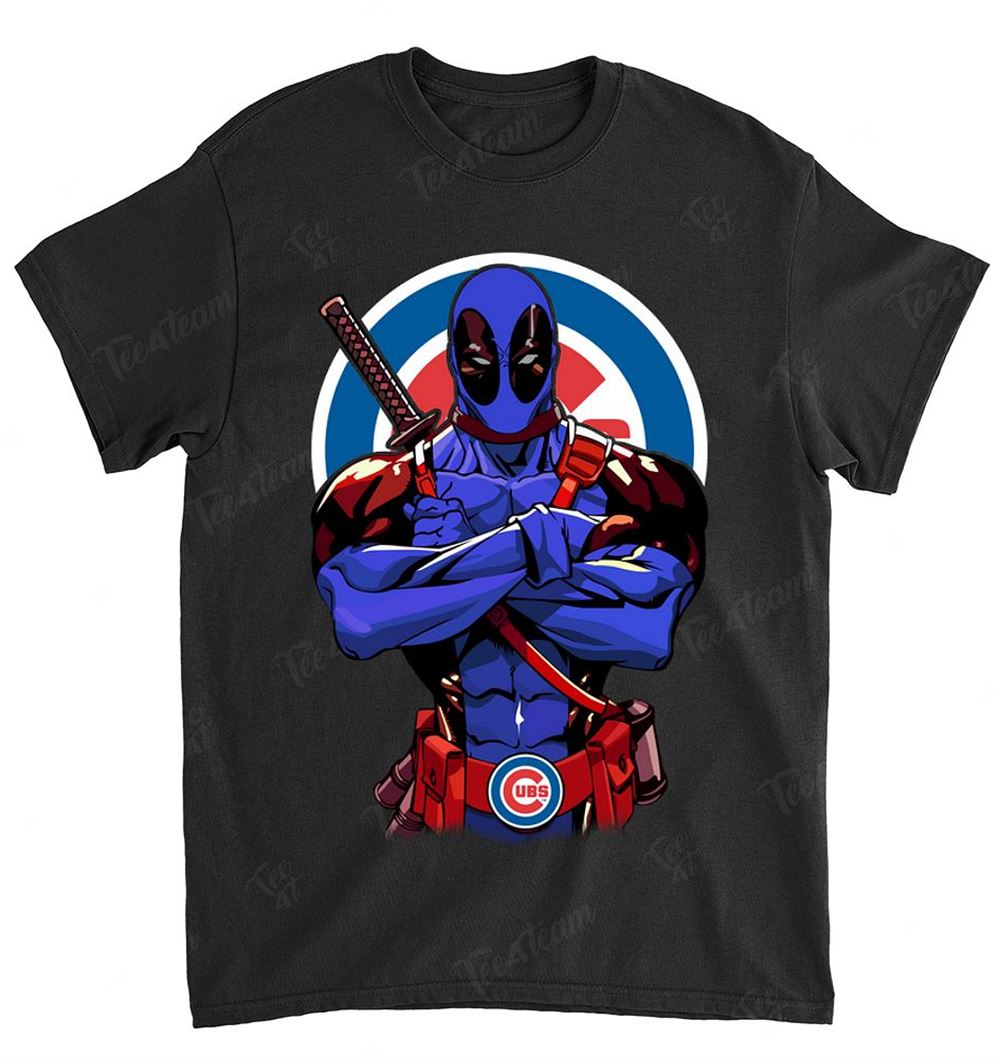 Mlb Chicago Cubs 010 Deadpool Dc Marvel Jersey Superhero Avenger Shirt Full Size Up To 5xl