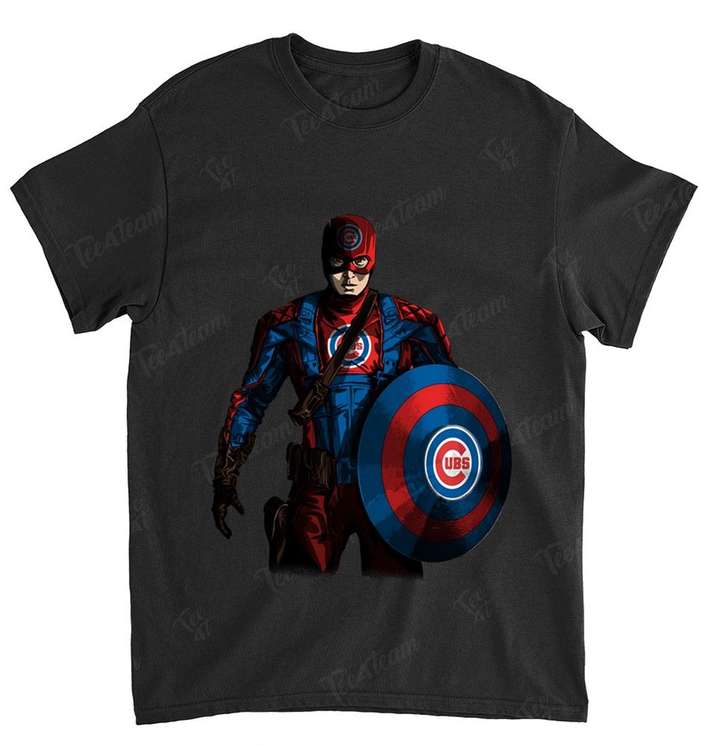 Mlb Chicago Cubs 015 Captain Dc Marvel Jersey Superhero Avenger Shirt