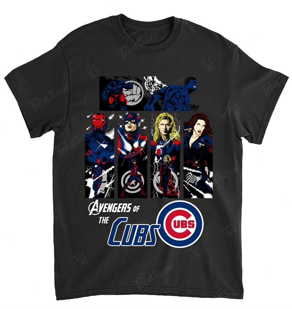 Mlb Chicago Cubs 028 Avengers Dc Marvel Jersey Superhero Avenger Shirt