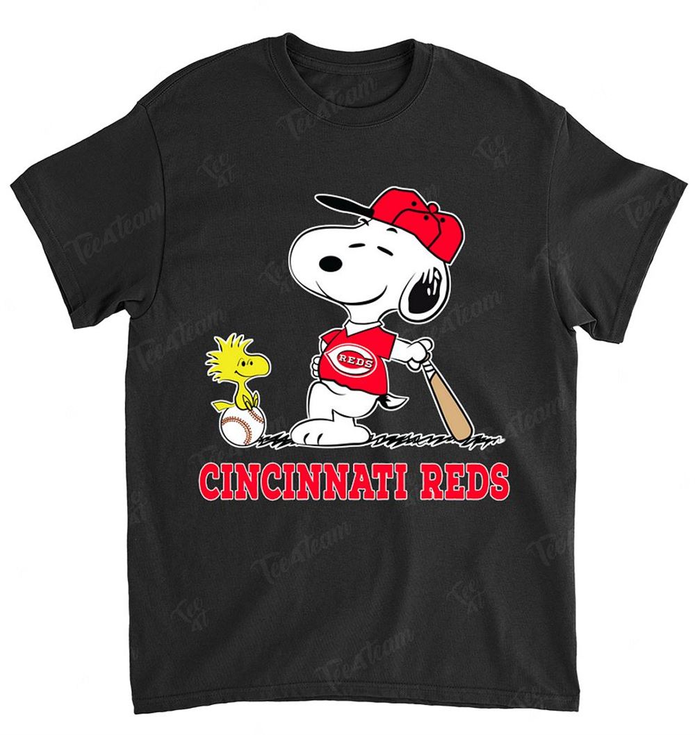 Mlb Cincinnati Reds 083 Snoopy Dog Shirt