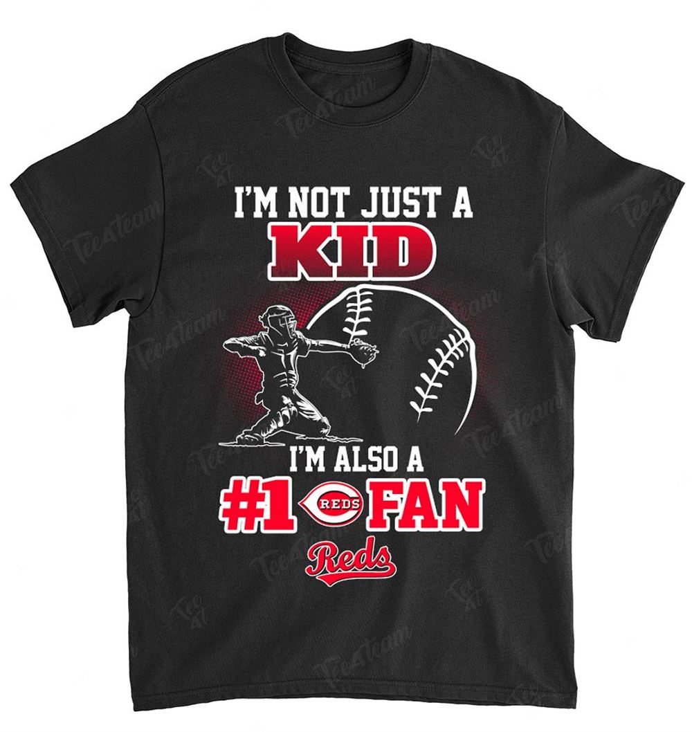 Mlb Cincinnati Reds 097 Not Just Kid Also A Fan Shirt