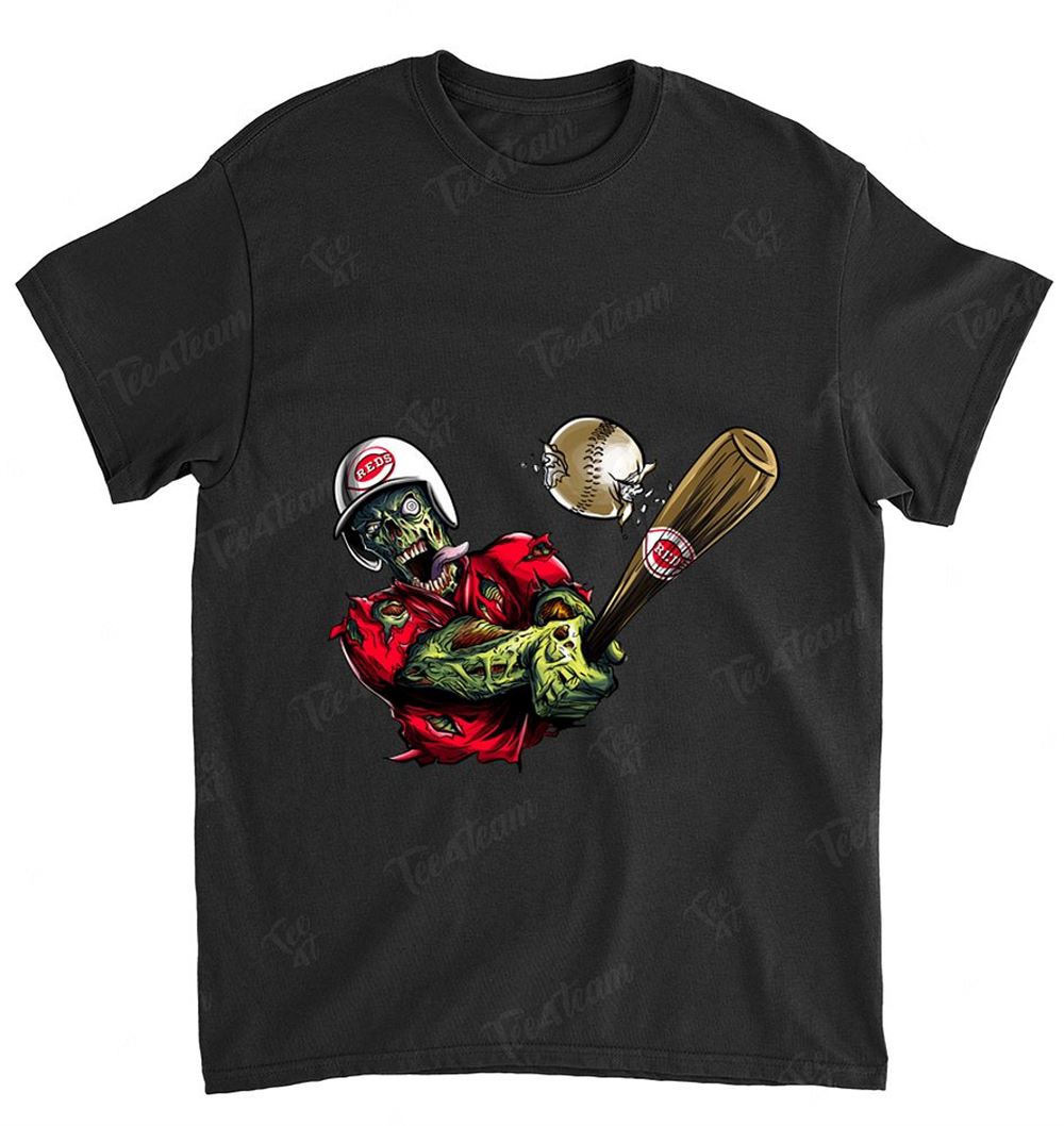 Mlb Cincinnati Reds 107 Zombie Walking Dead Play Football Shirt