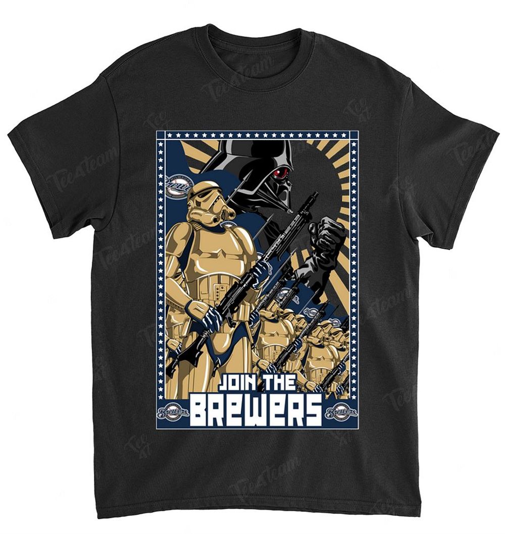 Mlb Milwaukee Brewers 033 Trooper Army Star Wars Shirt Full Size Up To 5xl