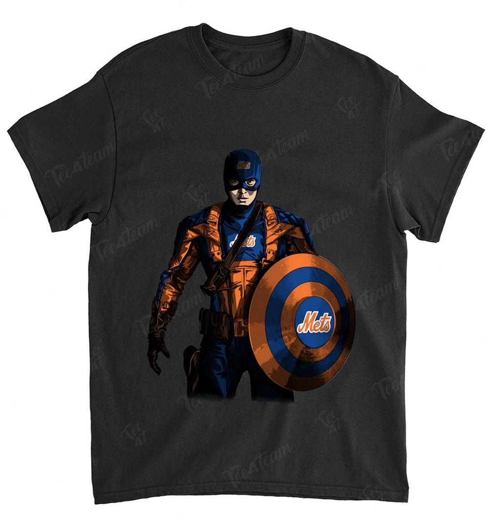 Mlb New York Mets 015 Captain Dc Marvel Jersey Superhero Avenger Shirt Plus Size Up To 5xl