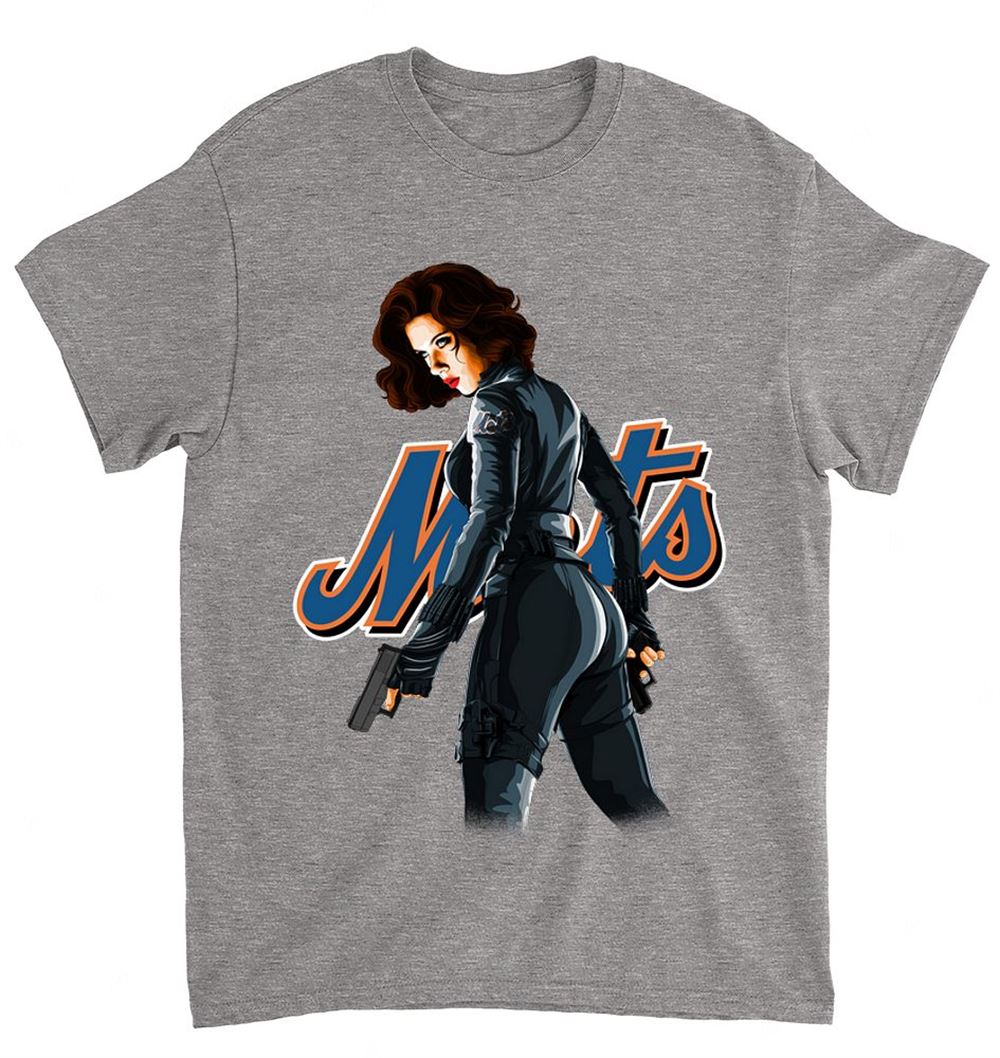 Mlb New York Mets 026 Blackwidow Dc Marvel Jersey Superhero Avenger Shirt Size Up To 5xl