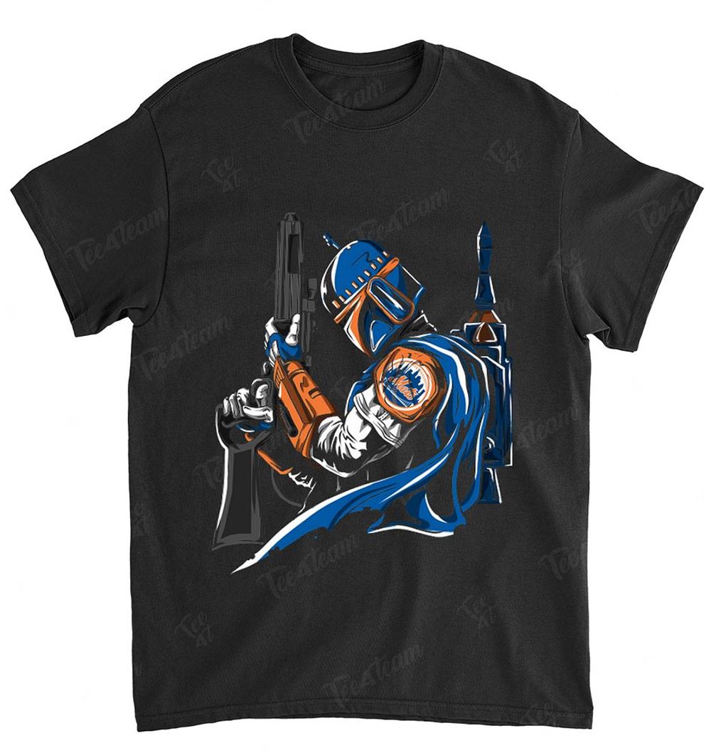 Mlb New York Mets 030 Boba Fett Star Wars Shirt Plus Size Up To 5xl