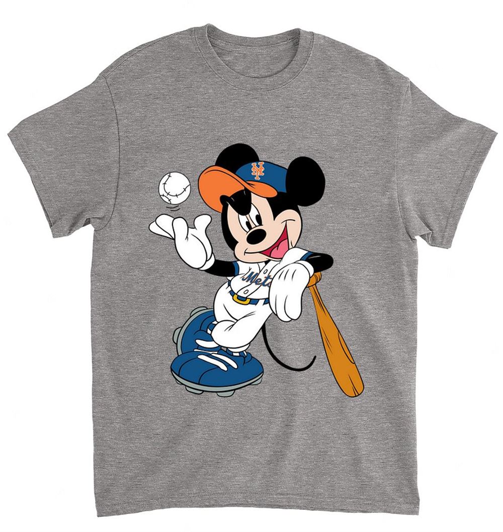 Mlb New York Mets 053 Mickey Mouse Walt Disney Shirt Full Size Up To 5xl