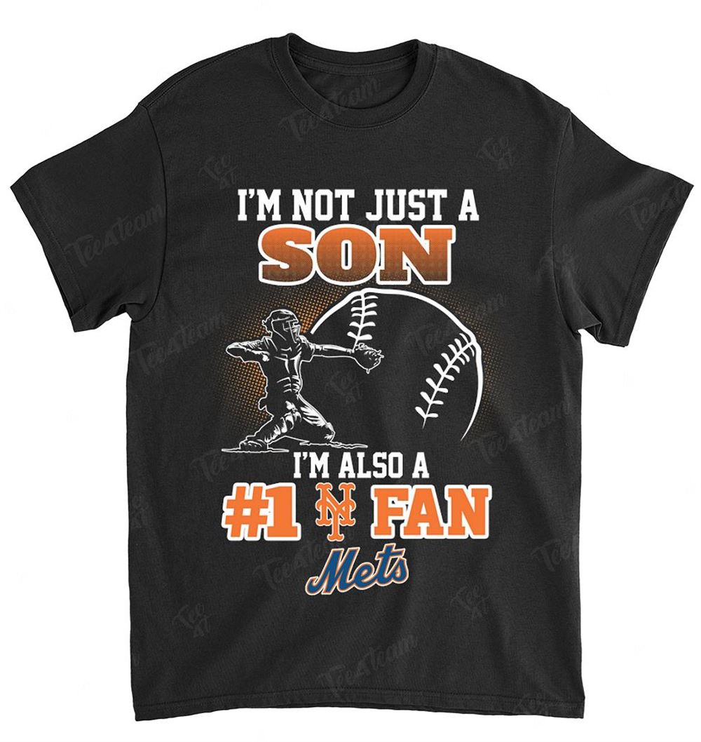 Mlb New York Mets 096 Not Just Son Also A Fan Shirt