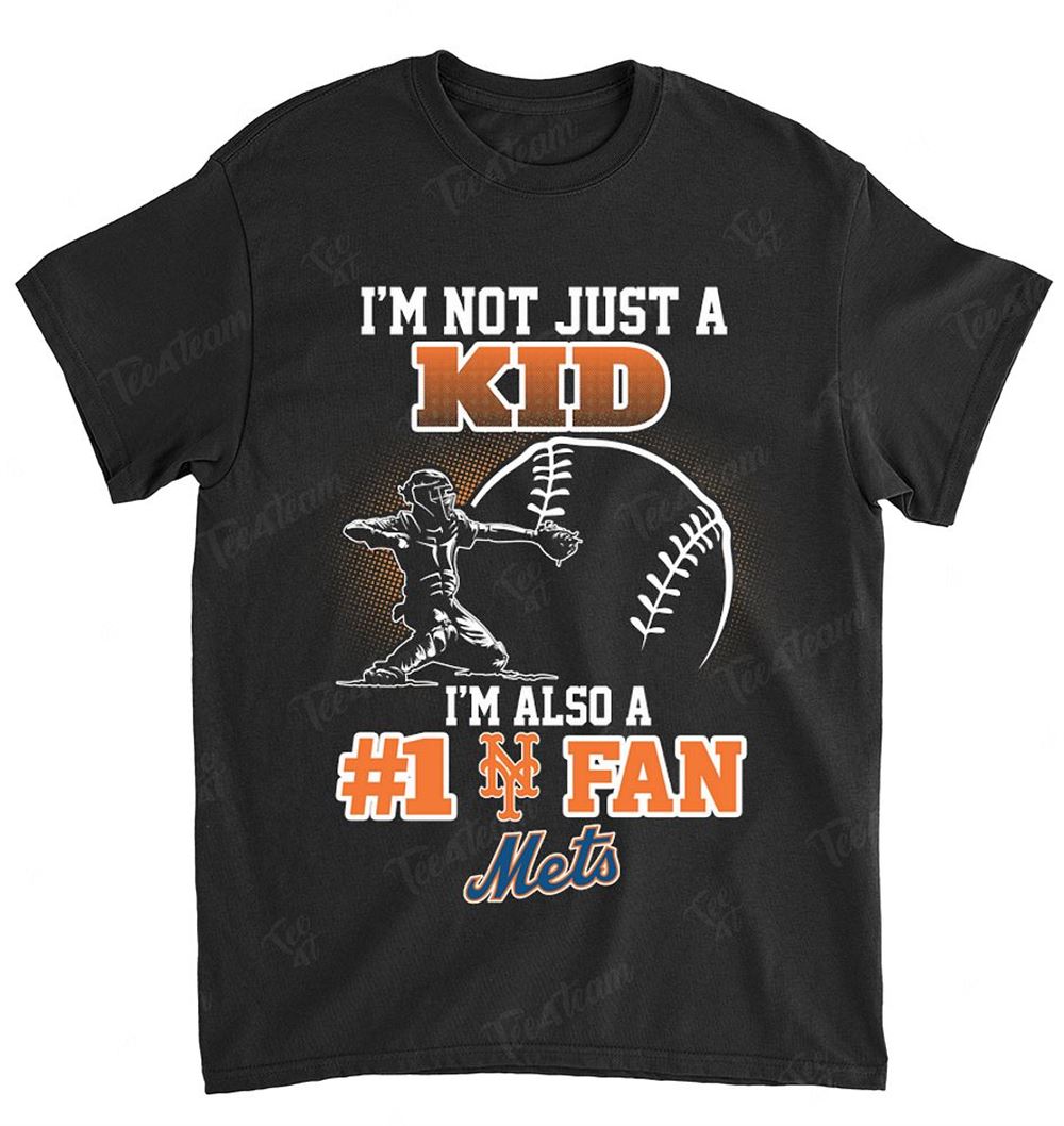 Mlb New York Mets 097 Not Just Kid Also A Fan Shirt Size Up To 5xl