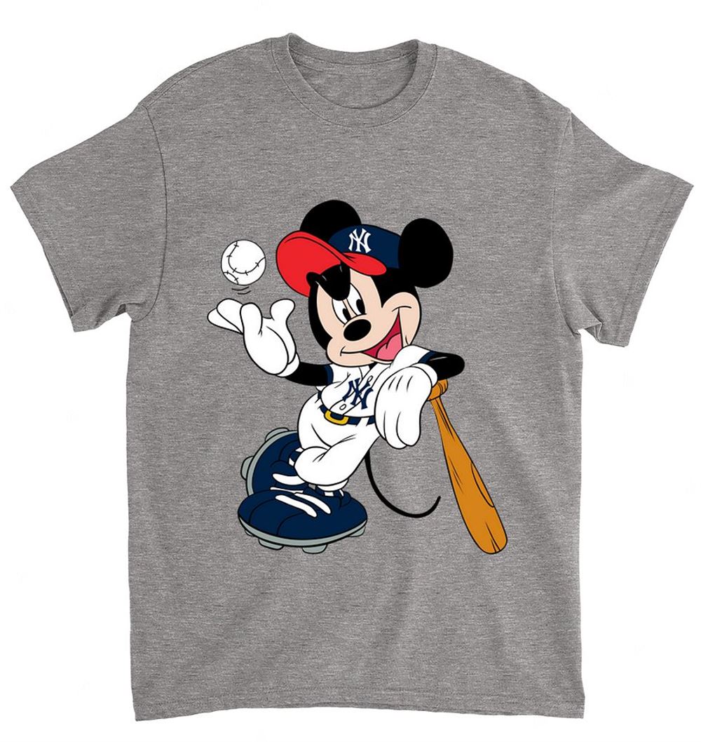Mlb New York Yankees 053 Mickey Mouse Walt Disney Shirt – teehz.com