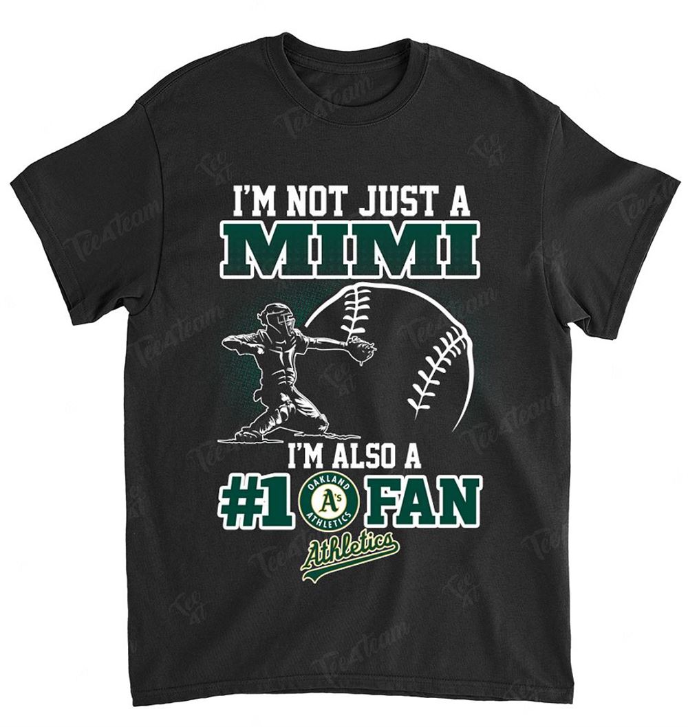 Mlb Oakland Athletics 088 Not Just Mimi Also A Fan Shirt