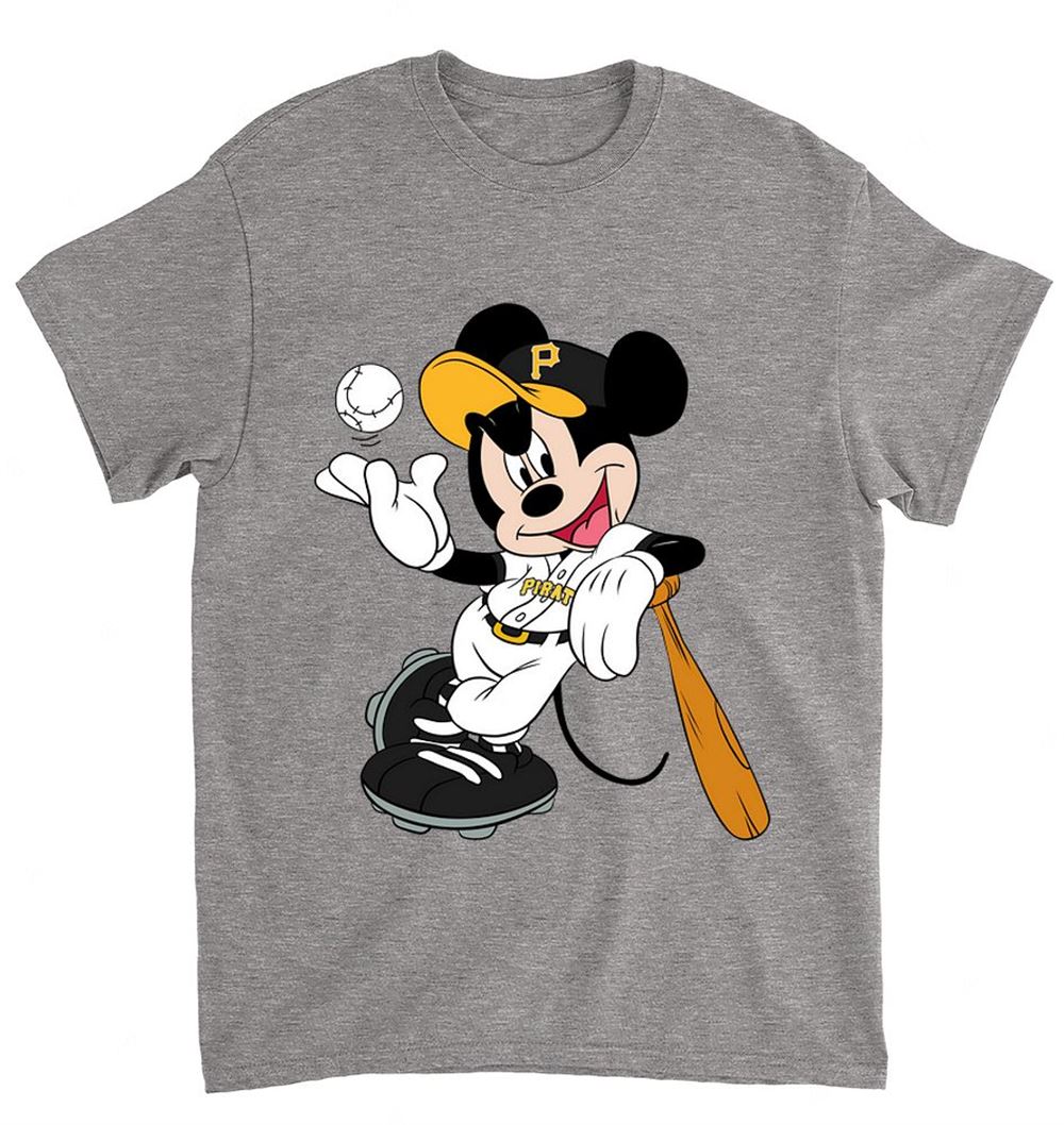 Mlb Pittsburgh Pirates 053 Mickey Mouse Walt Disney Shirt Size Up To 5xl