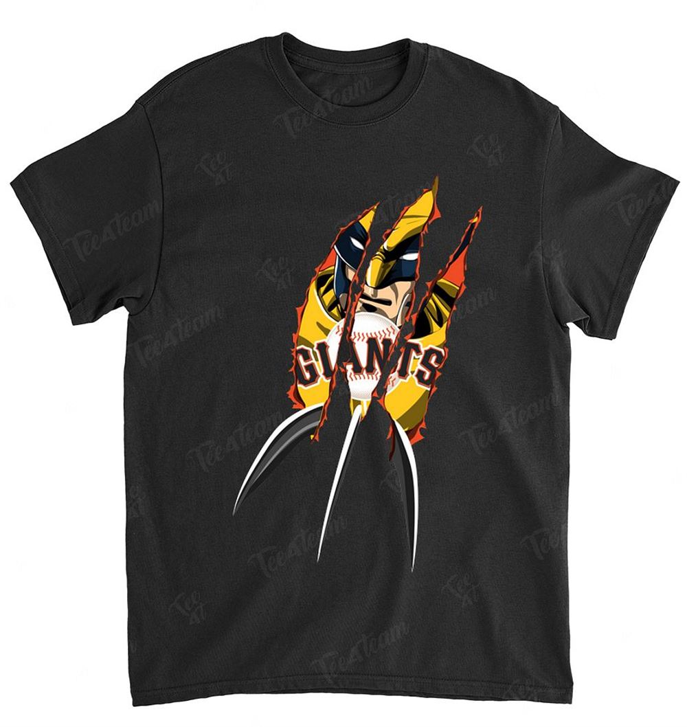 Mlb San Francisco Giants 027 Wolverine Dc Marvel Jersey Superhero Avenger Shirt