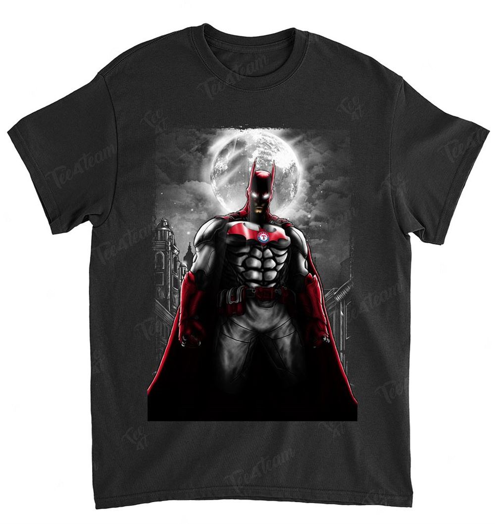 Mlb Texas Rangers 003 Batman Dc Marvel Jersey Superhero Avenger Shirt Full Size Up To 5xl