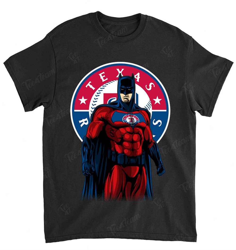 Mlb Texas Rangers 012 Batman Dc Marvel Jersey Superhero Avenger Shirt Full Size Up To 5xl