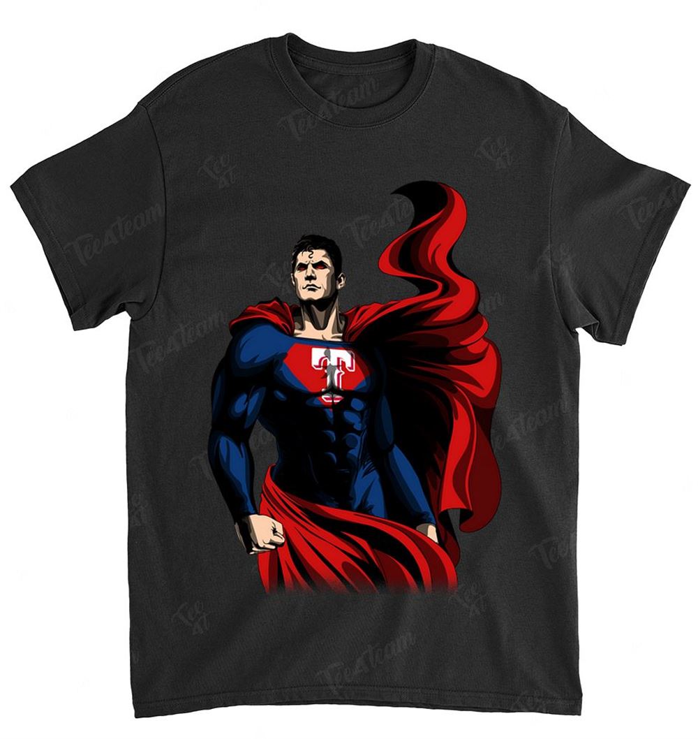 Mlb Texas Rangers 014 Superman Dc Marvel Jersey Superhero Avenger Shirt Full Size Up To 5xl