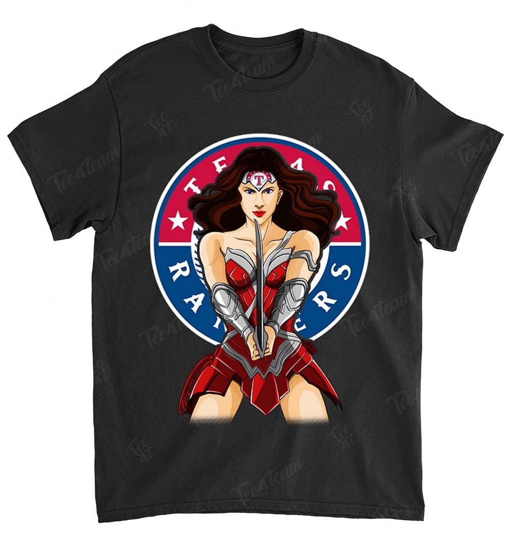Mlb Texas Rangers 025 Wonderwoman Dc Marvel Jersey Superhero Avenger Shirt Full Size Up To 5xl