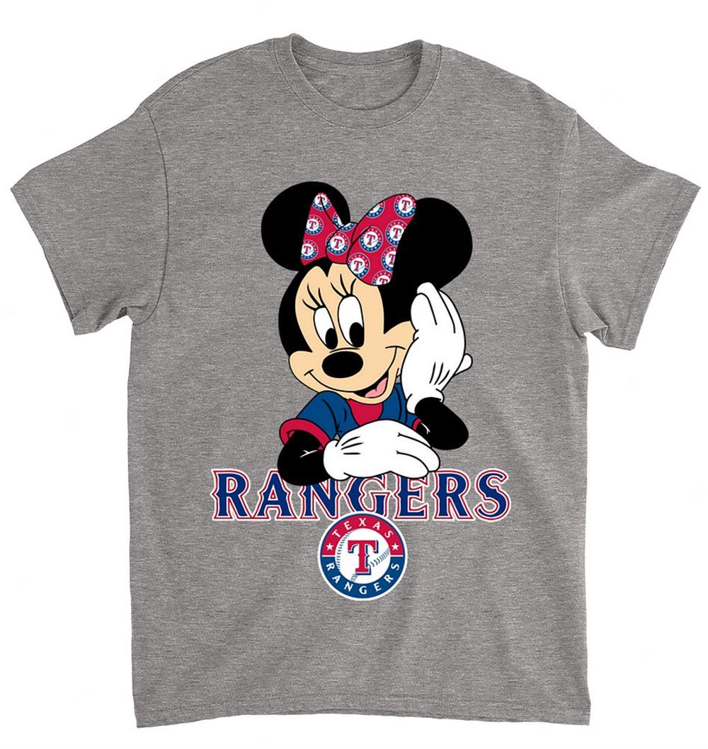 Mlb Texas Rangers 054 Mimi Mouse Walt Disney Shirt Size Up To 5xl