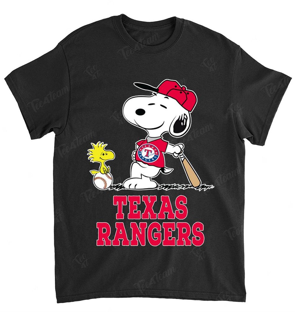 Mlb Texas Rangers 083 Snoopy Dog Shirt