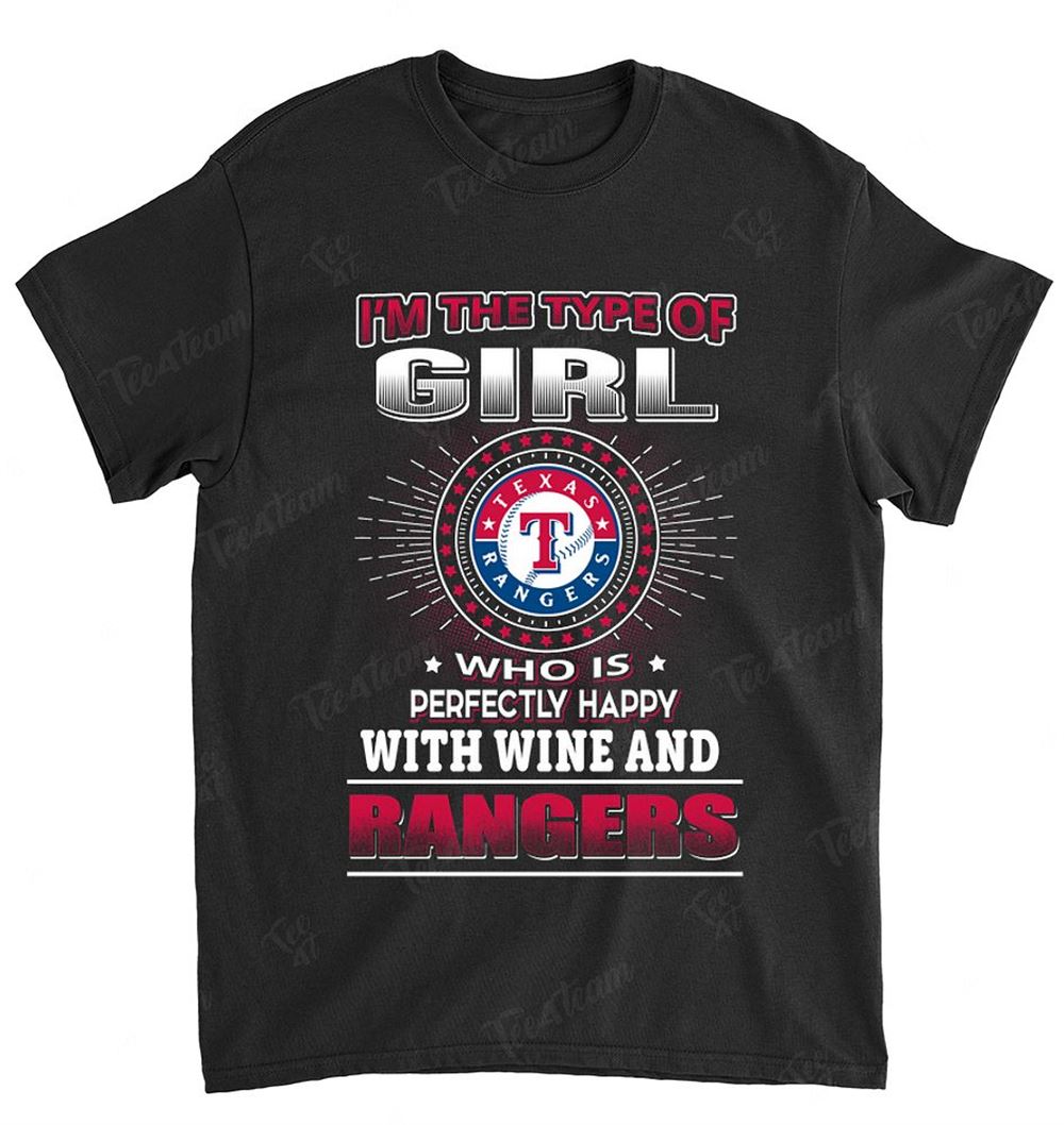 Mlb Texas Rangers 160 Girl Loves Wine Shirt Plus Size Up To 5xl