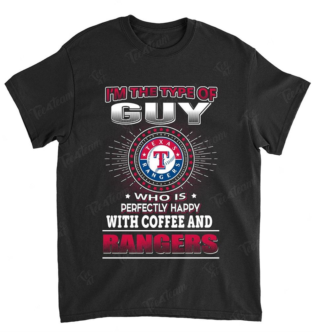 Mlb Texas Rangers 164 Guy Loves Coffee Shirt Full Size Up To 5xl