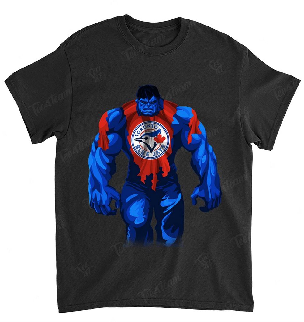 Mlb Toronto Blue Jays 011 Hulk Dc Marvel Jersey Superhero Avenger Shirt