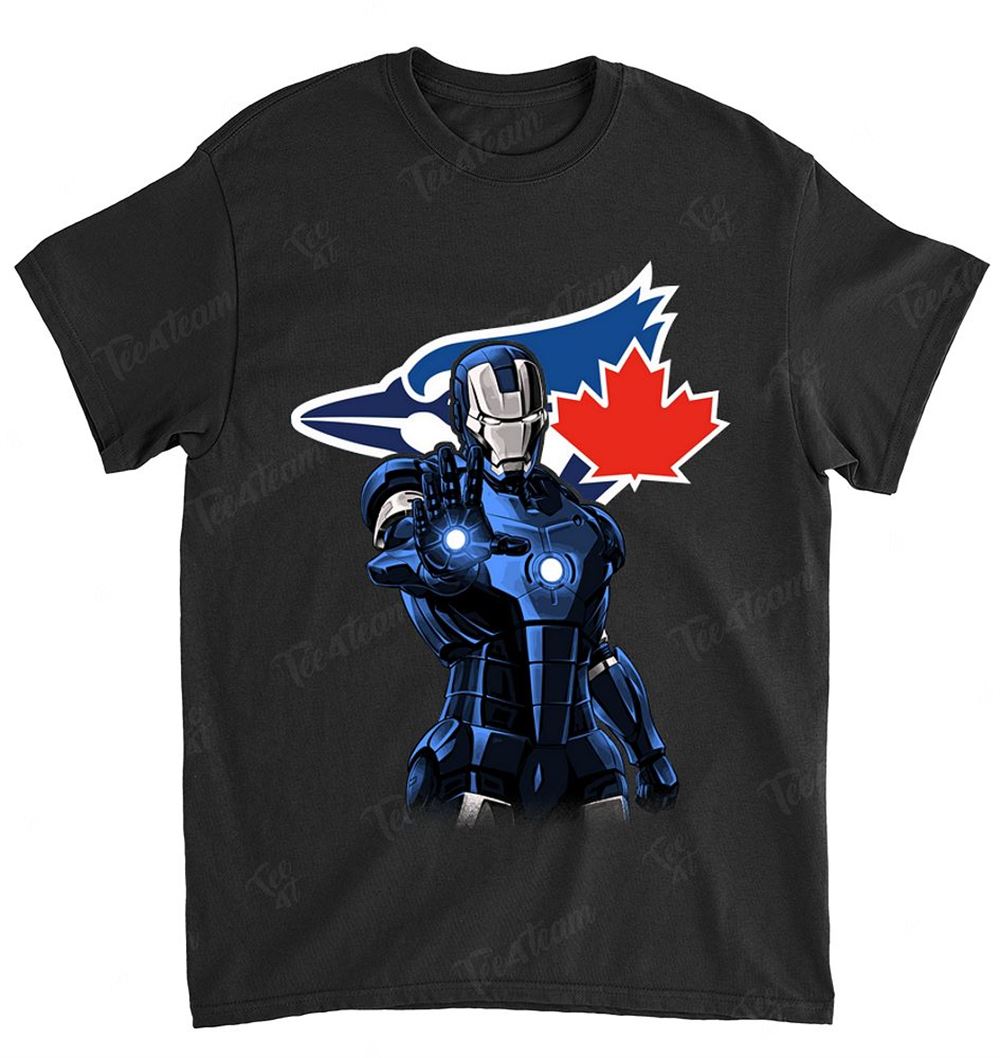 Mlb Toronto Blue Jays 018 Ironman Dc Marvel Jersey Superhero Avenger Shirt