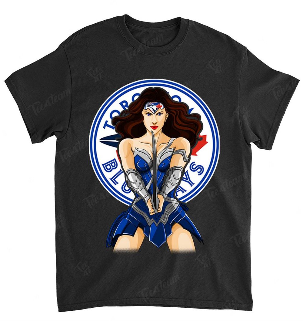 Mlb Toronto Blue Jays 025 Wonderwoman Dc Marvel Jersey Superhero Avenger Shirt Size Up To 5xl
