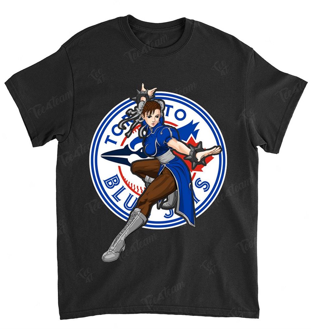 Mlb Toronto Blue Jays 046 Chun Li Nintendo Street Fighter Shirt Size Up To 5xl
