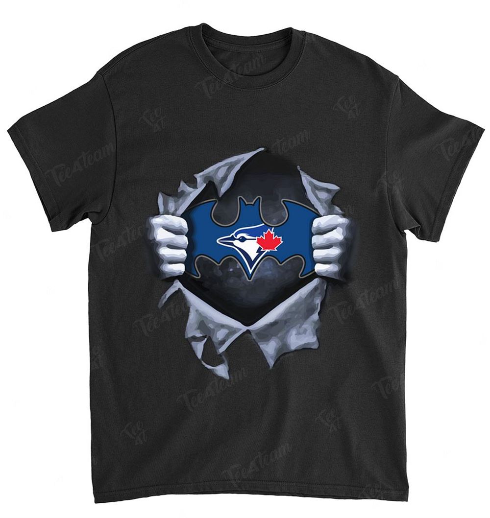 Mlb Toronto Blue Jays 070 Batman Logo Dc Marvel Jersey Superhero Avenger Shirt Size Up To 5xl
