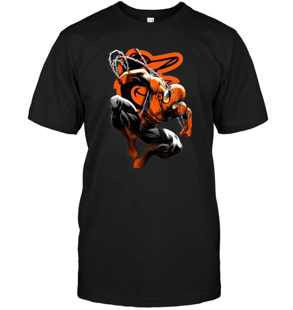 Spiderman Baltimore Orioles Shirt