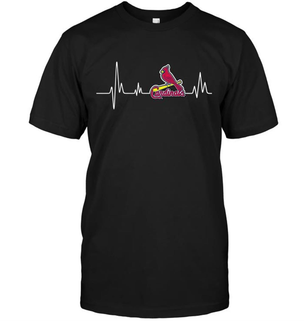 St Louis Cardinals Heartbeat Shirt