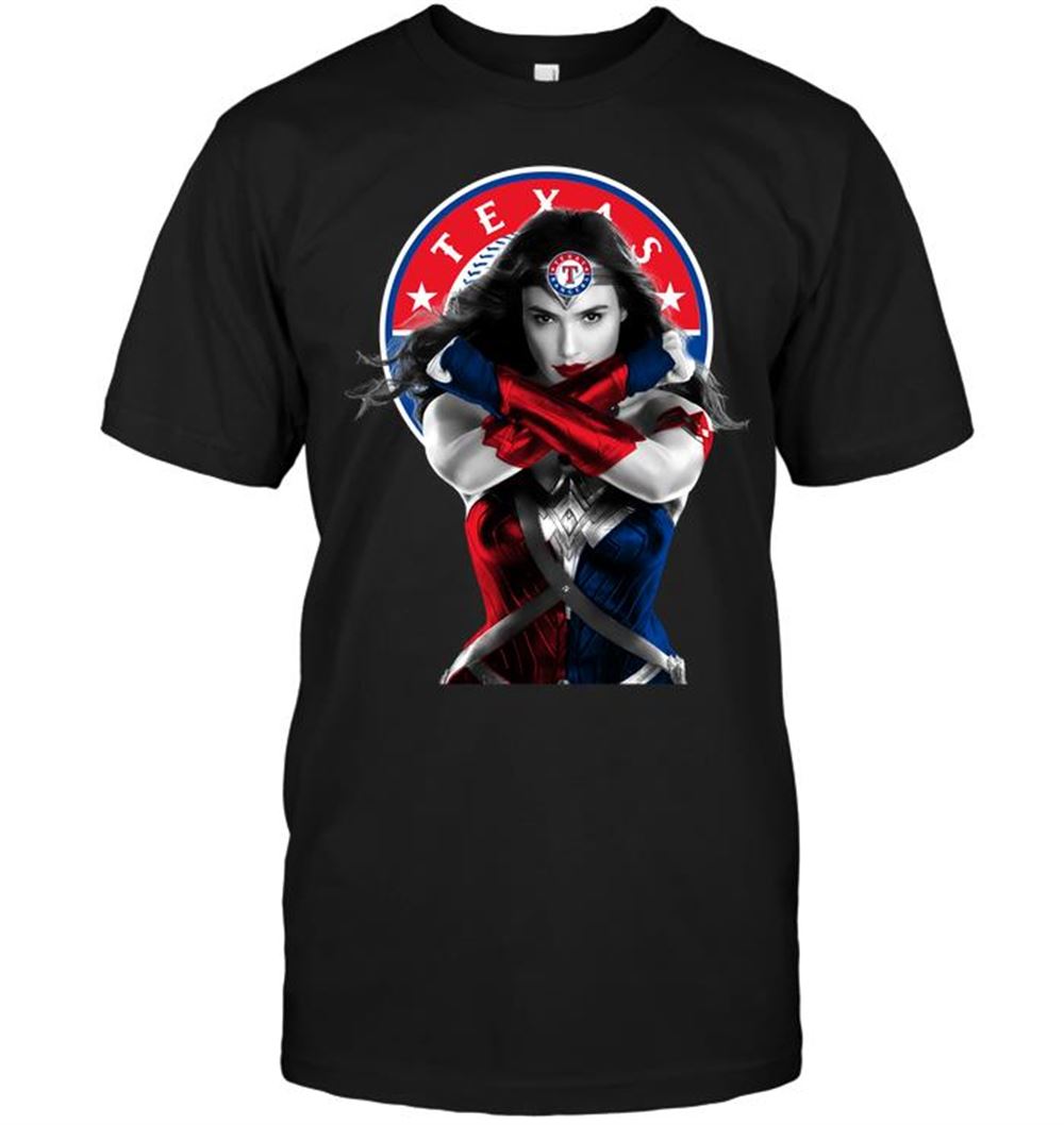 Wonder Woman Texas Rangers Shirt Size Up To 5xl